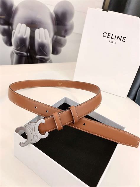 celine trimophe belt|Celine triomphe belt for sale.